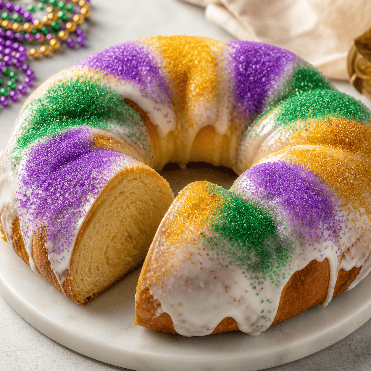 King Cake from Poche's
