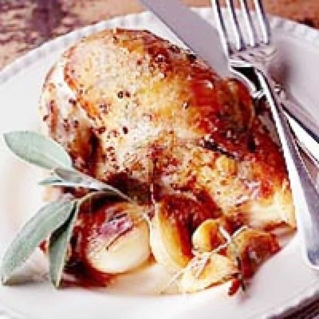 Poche's Stuffed Chicken BREAST with Crawfish
