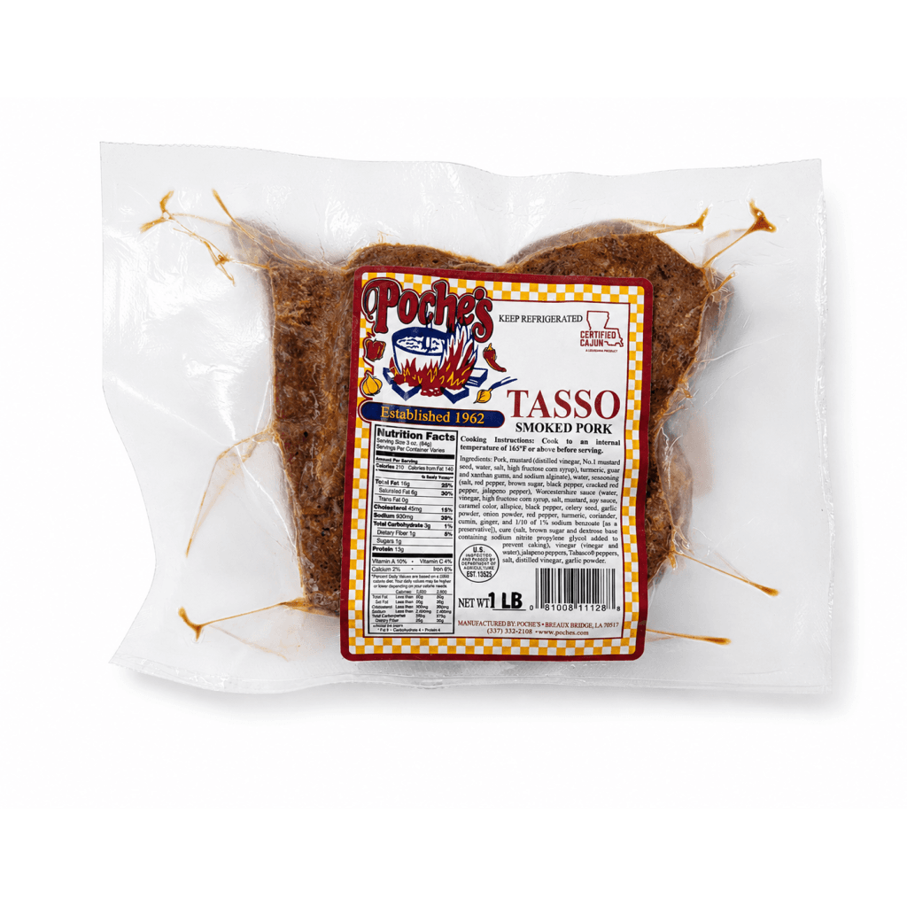 Poche's Smoked Pork Tasso 1 lb